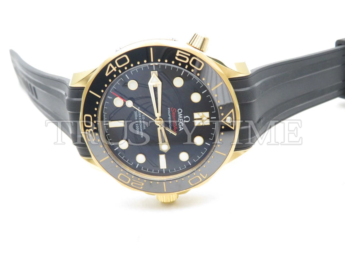 Копия часов Omega Seamaster Diver 300m Co-axial Chronometer James Bond Limited Edition No Date 42mm 210.62.42.20.01.001 Арт.OM-0834