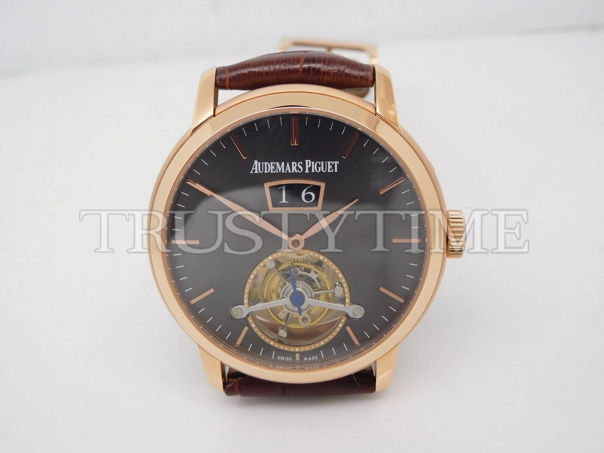 Копия часов Audemars Piguet Jules Audemars Tourbillon Grande Date 26559OR.OO.D002CR.01 Арт.AP-0651