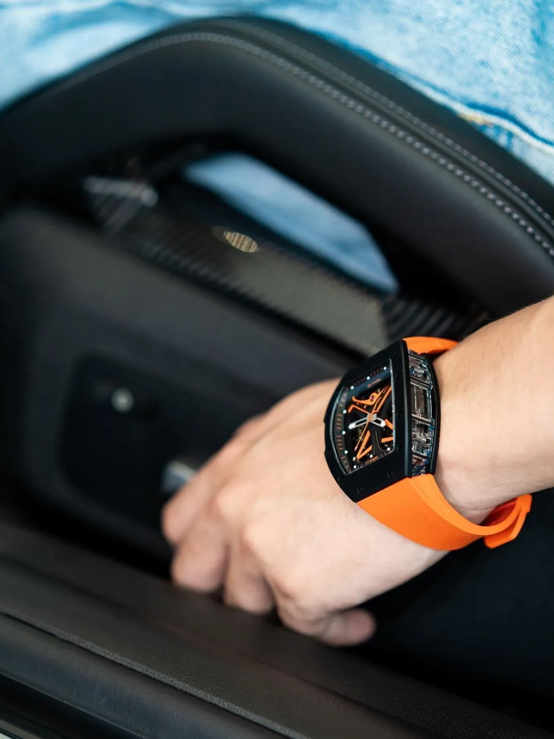 Копия часов CronusArt Carbon Watch CM09-019 Арт.CA-0432