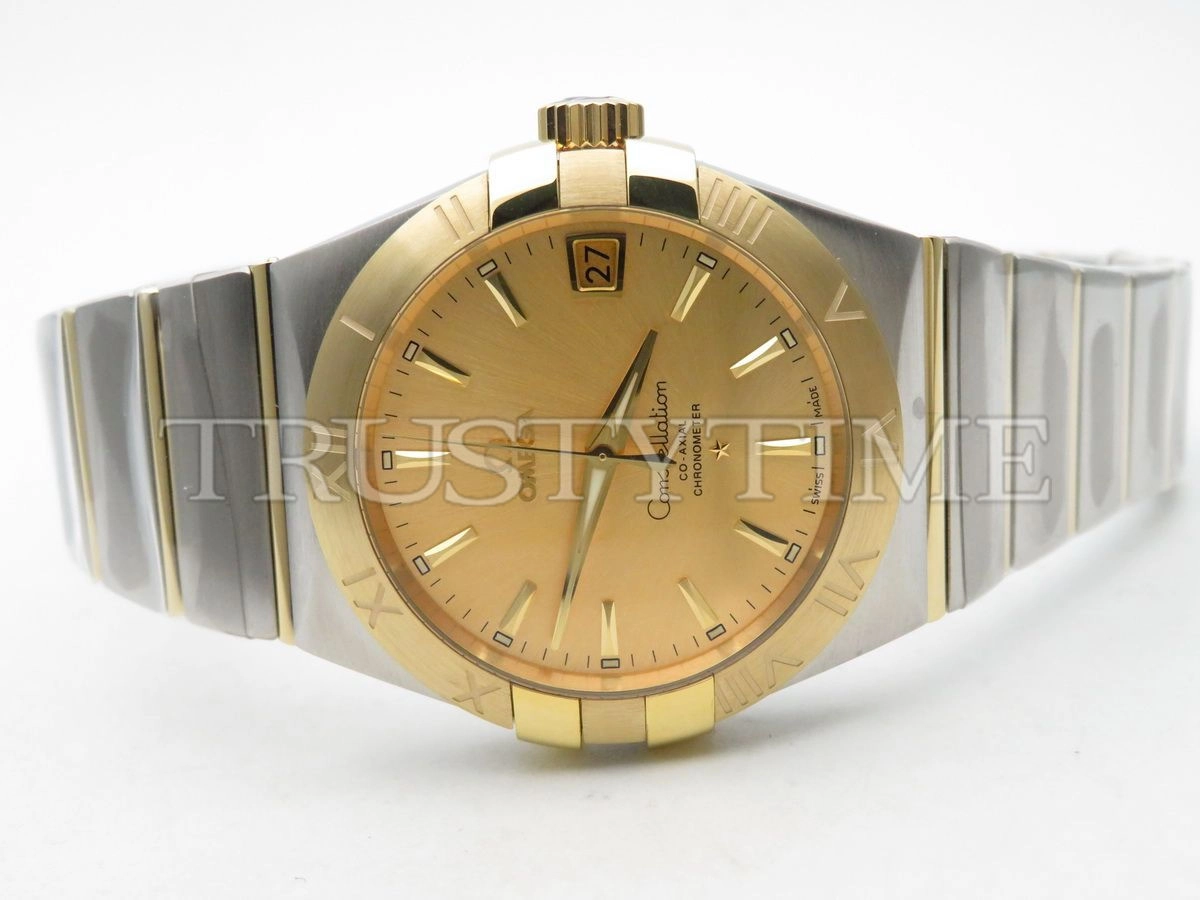 Копия часов Omega Constellation Co-Axial Chronometer 38mm 123.20.38.21.08.001 Арт.OM-0463