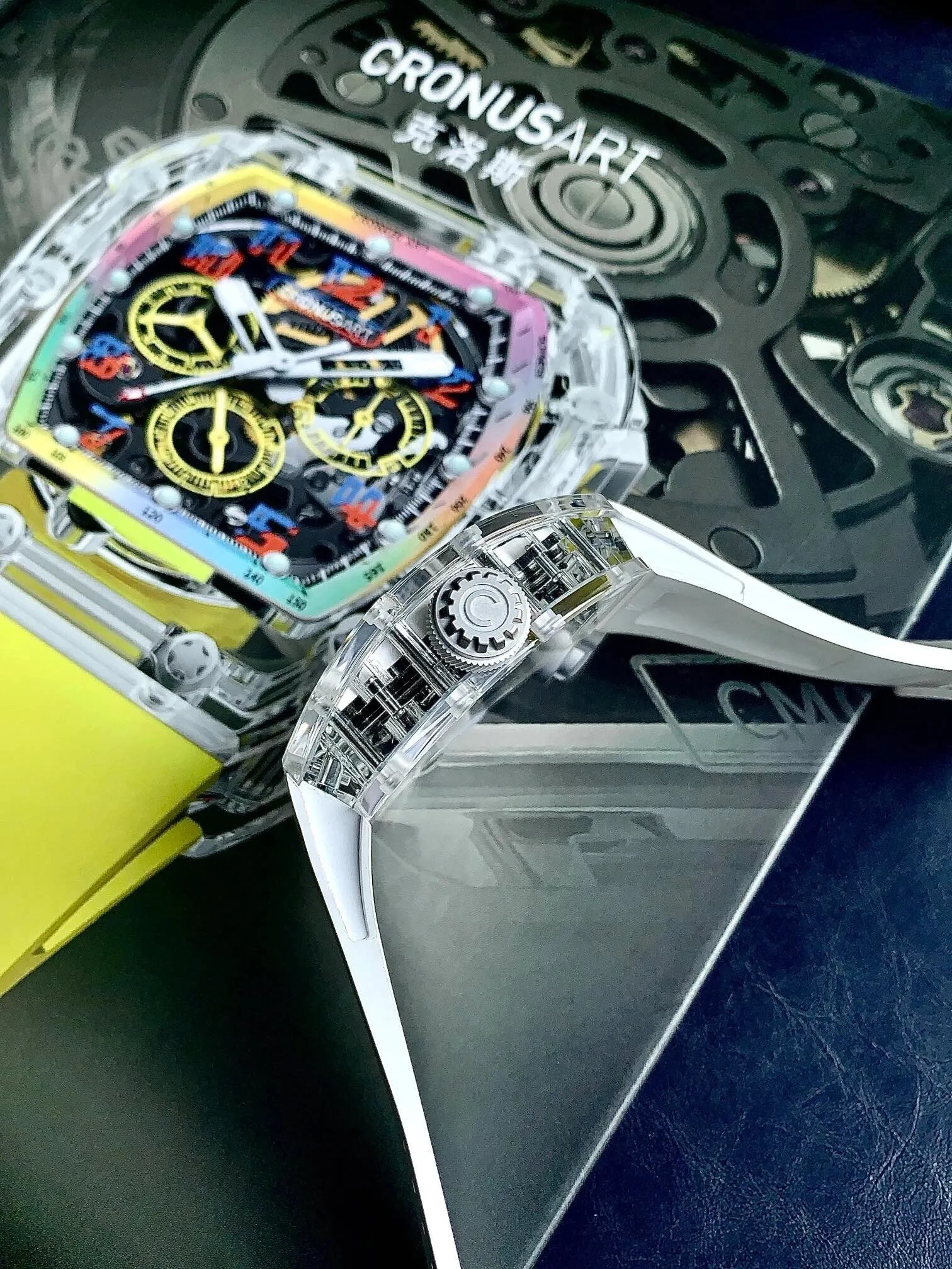 Копия часов CronusArt Sapphire Watch CM08-010 Арт.CA-0411