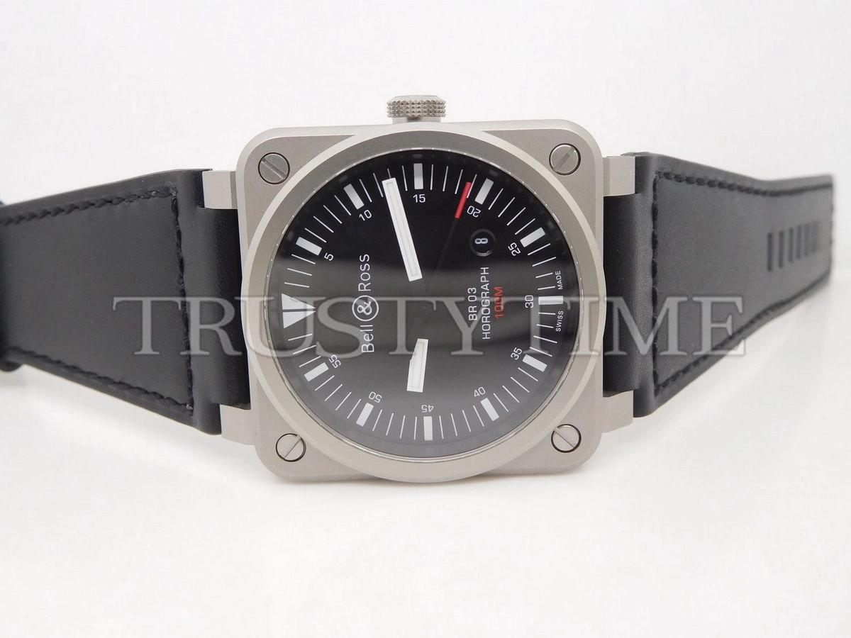 Копия часов Bell & Ross BR 03-92 Horograph Sandblasted BR0392-HOR-BLC/SRB Арт.BR-0222