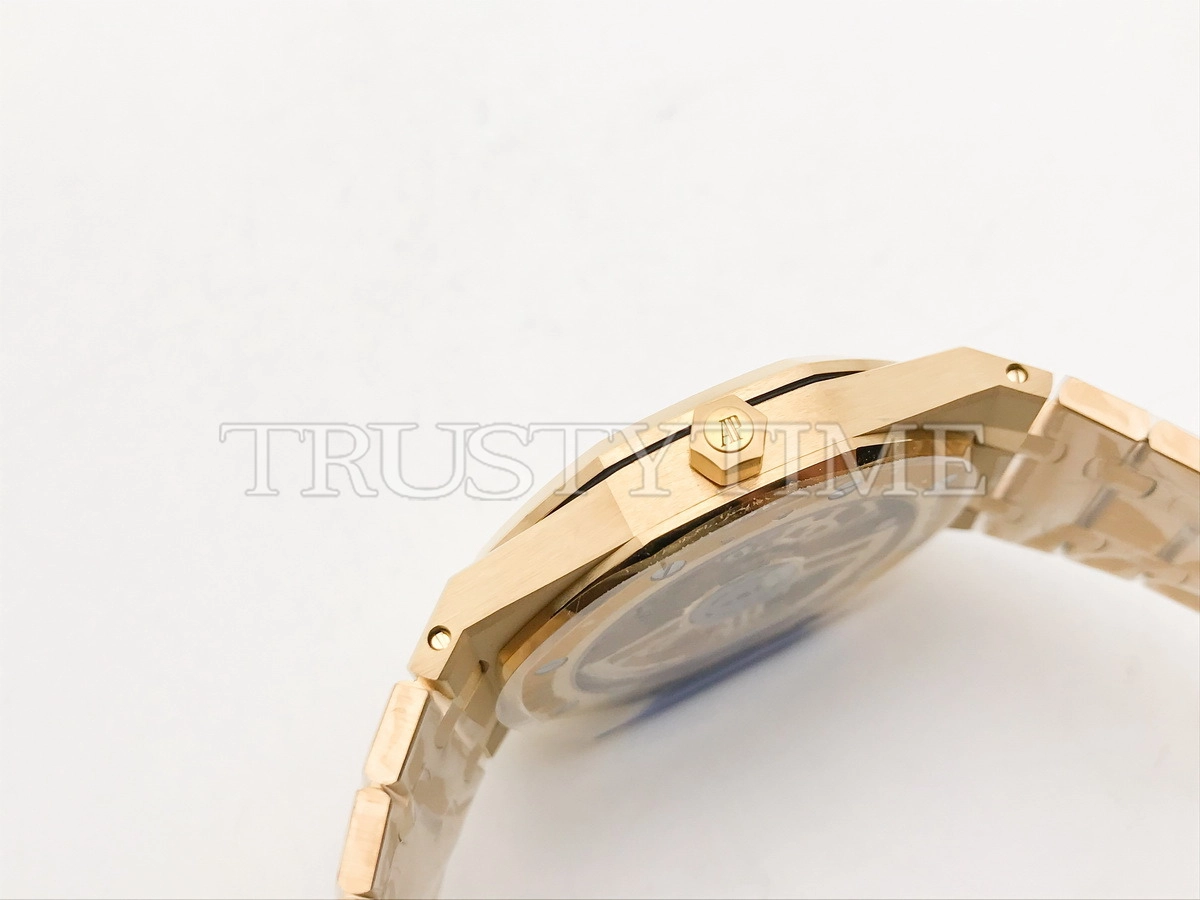 Копия часов Audemars Piguet Royal Oak Jumbo Extra-Thin Openworked 16204BA.OO.1240BA.01 Арт.AP-1209