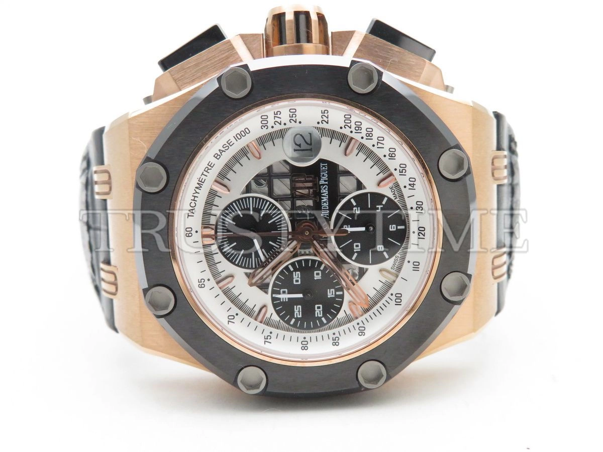 Копия часов Audemars Piguet Royal Oak Offshore Rubens Barrichello II 26078RO.OO.D002CR.01 Арт.AP-0958