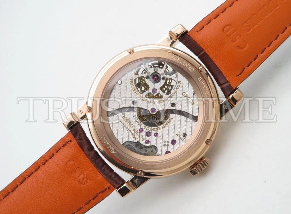 Копия часов Roger Dubuis Hommage Flying Tourbillon With Large Date 45mm RDDBHO0568 Арт.RG-0431