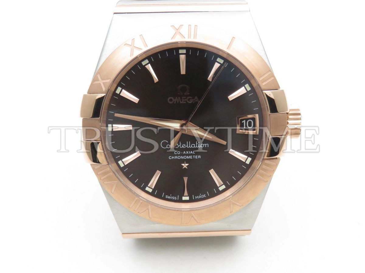 Копия часов Omega Constellation Co-Axial Chronometer 38mm 123.20.38.21.13.001 Арт.OM-0465