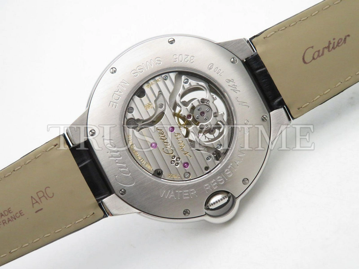 Копия часов Cartier Ballon Bleu Tourbillon 46 W6920021 Арт.CR-0526