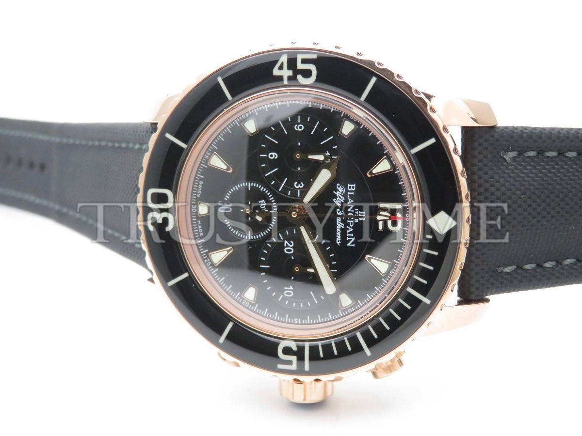 Копия часов Blancpain Fifty Fathoms Flyback Chronograph 5085FA-3630-63B Арт.BP-0303