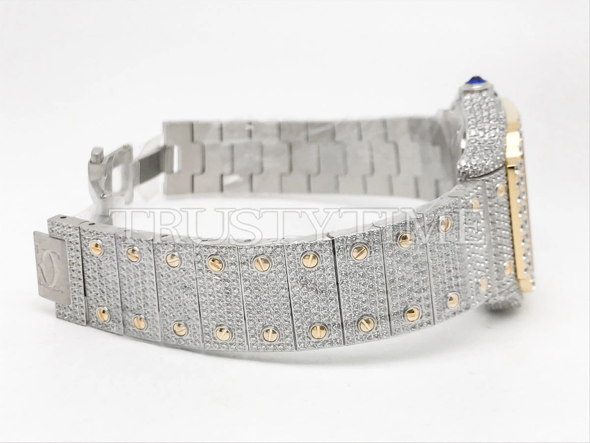 Копия часов Cartier Santos De Cartier 40 W2SA0009 Diamonds Арт.CR-0946