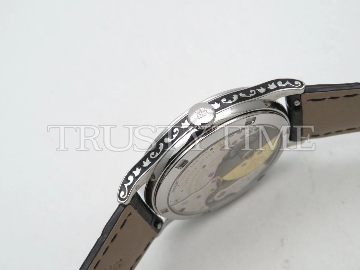 Копия часов Patek Philippe Calatrava Volutes & Arabesques 38mm 5088P-001 Арт.PP-0385