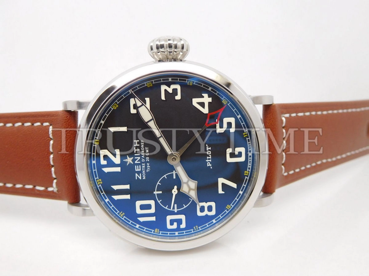 Копия часов Zenith Pilot Type 20 GMT 48mm 03.2430.693/21.C723 Арт.ZN-0306