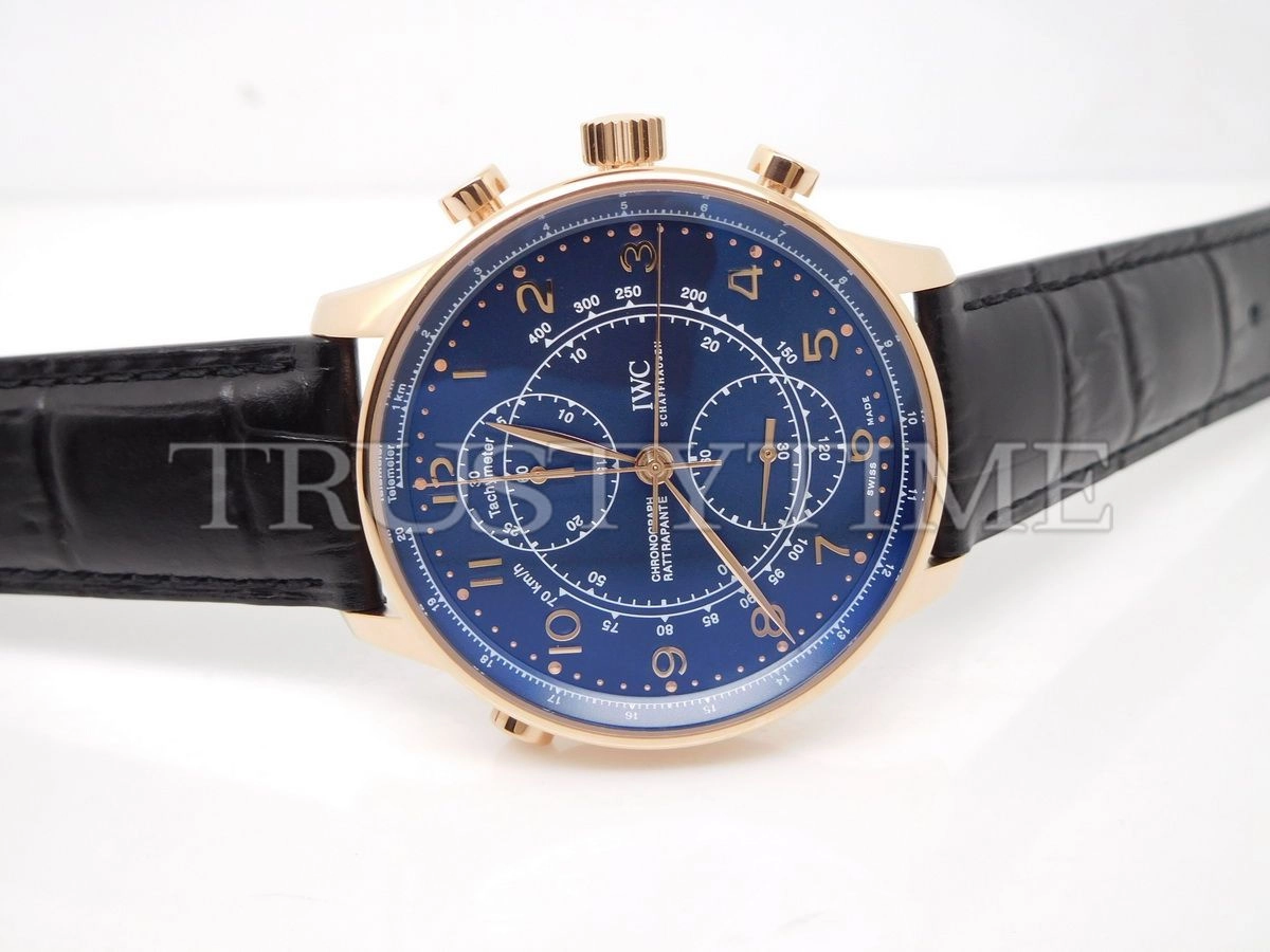 Копия часов IWC Portugieser Chronograph Rattrapante 41mm IW371215 Арт.IW-0705