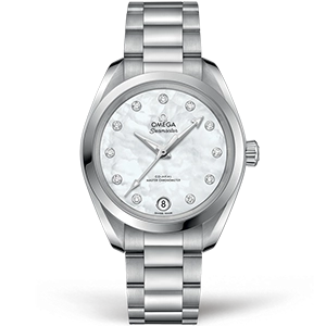 Копия часов Omega Seamaster Aqua Terra 150m Co-axial Master Chronometer 34mm 220.10.34.20.53.001 Арт.OM-0375