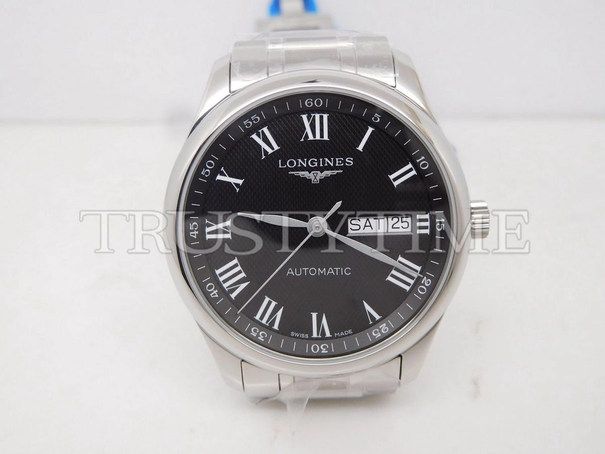 Копия часов Longines Master Collection Day Date 38mm L2.755.4.51.6 Арт.LN-0271