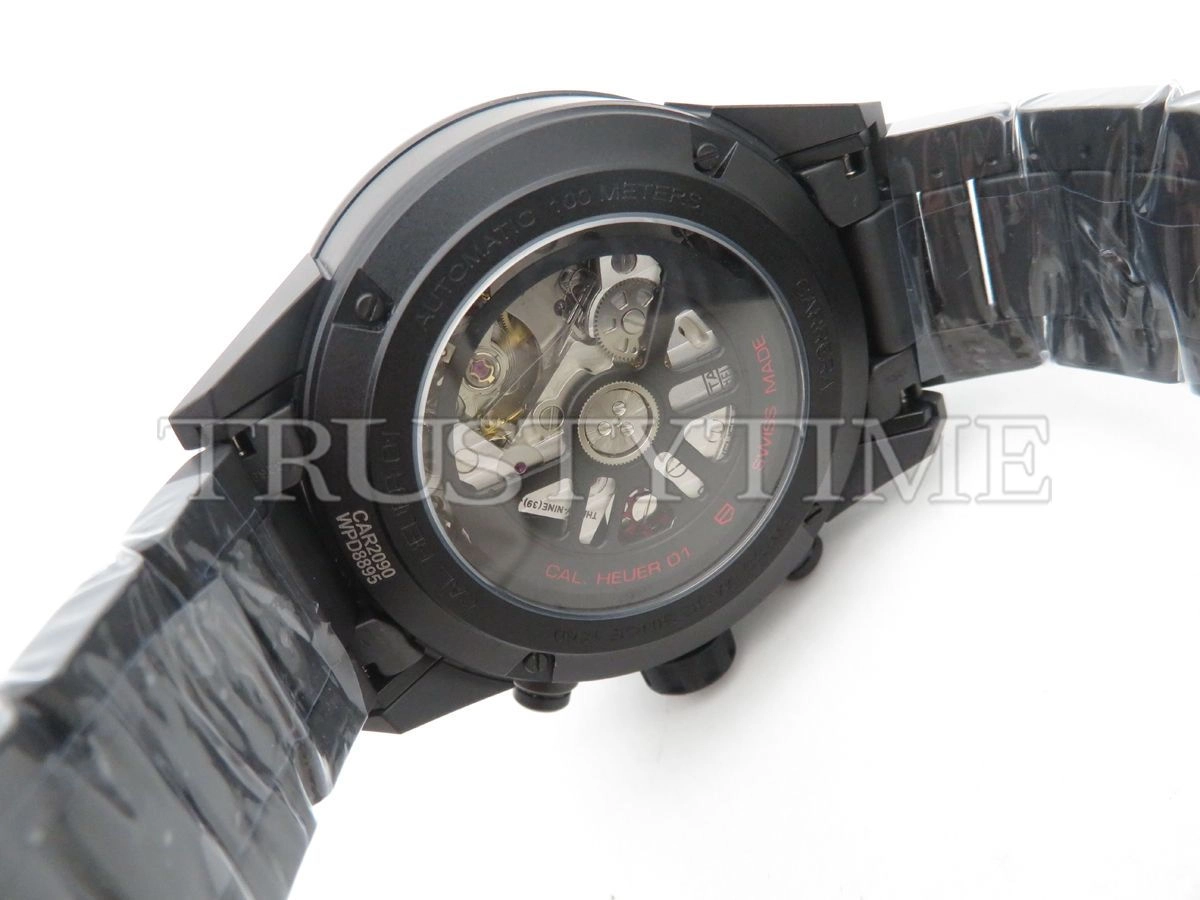 Копия часов Tag Heuer Carrera Calibre Heuer 01 43mm CAR2090.BH0729 Арт.TG-0532