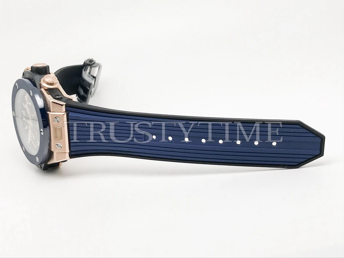 Копия часов Hublot Big Bang Unico King Gold Blue Ceramic 42mm 441.OL.5181.RX Арт.HB-1232