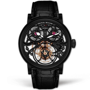 Копия часов Franck Muller Cintree Curvex Giga Tourbillon Black 7048-T-G-SQT-BR-NR Арт.FM-0557