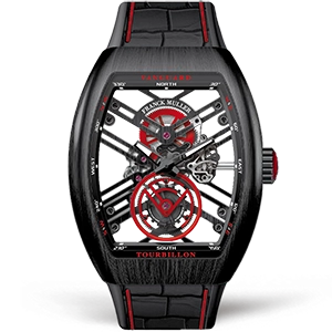 Копия часов Franck Muller Vanguard Tourbillon V45-T-SQT-TTNRBR-ER Арт.FM-0700