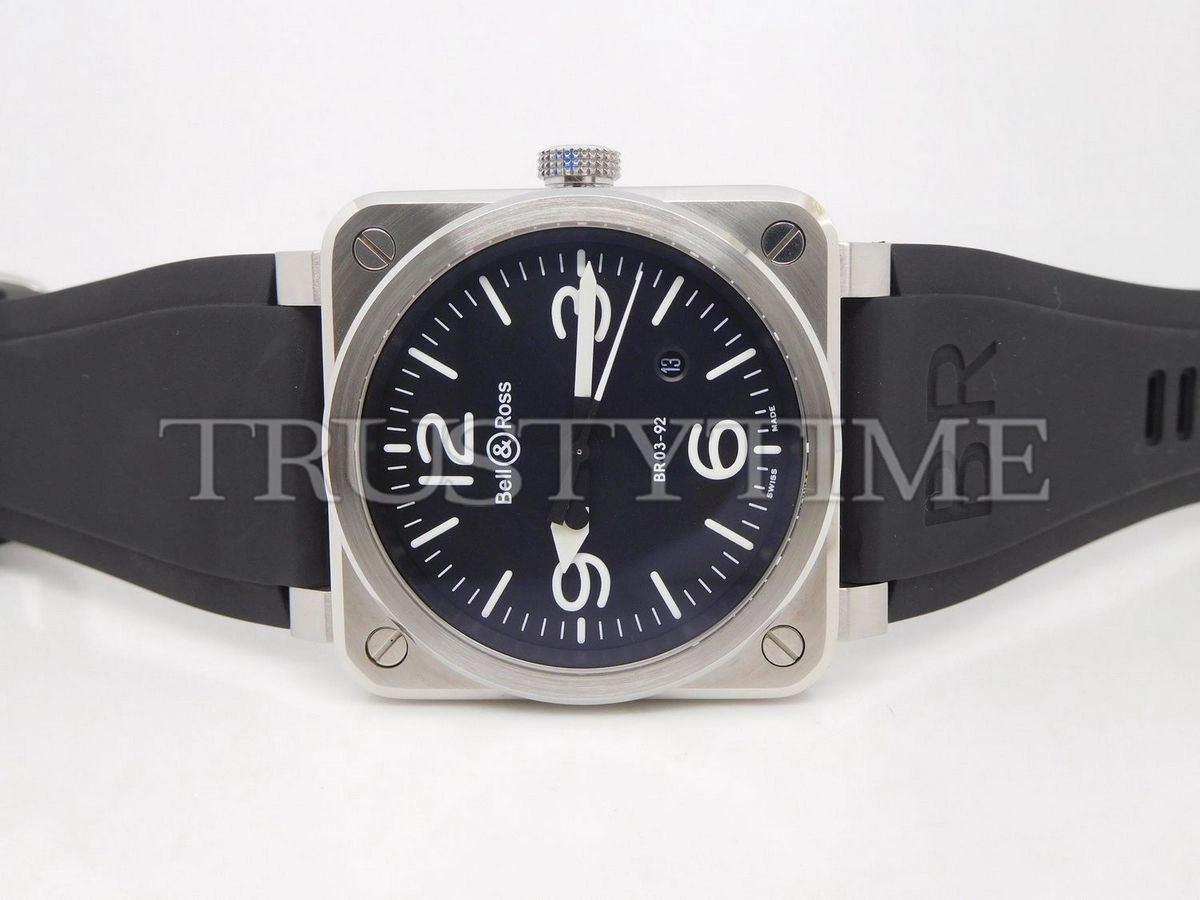 Копия часов Bell & Ross BR 03-92 Black Steel BR0392-BLC-ST Арт.BR-0224
