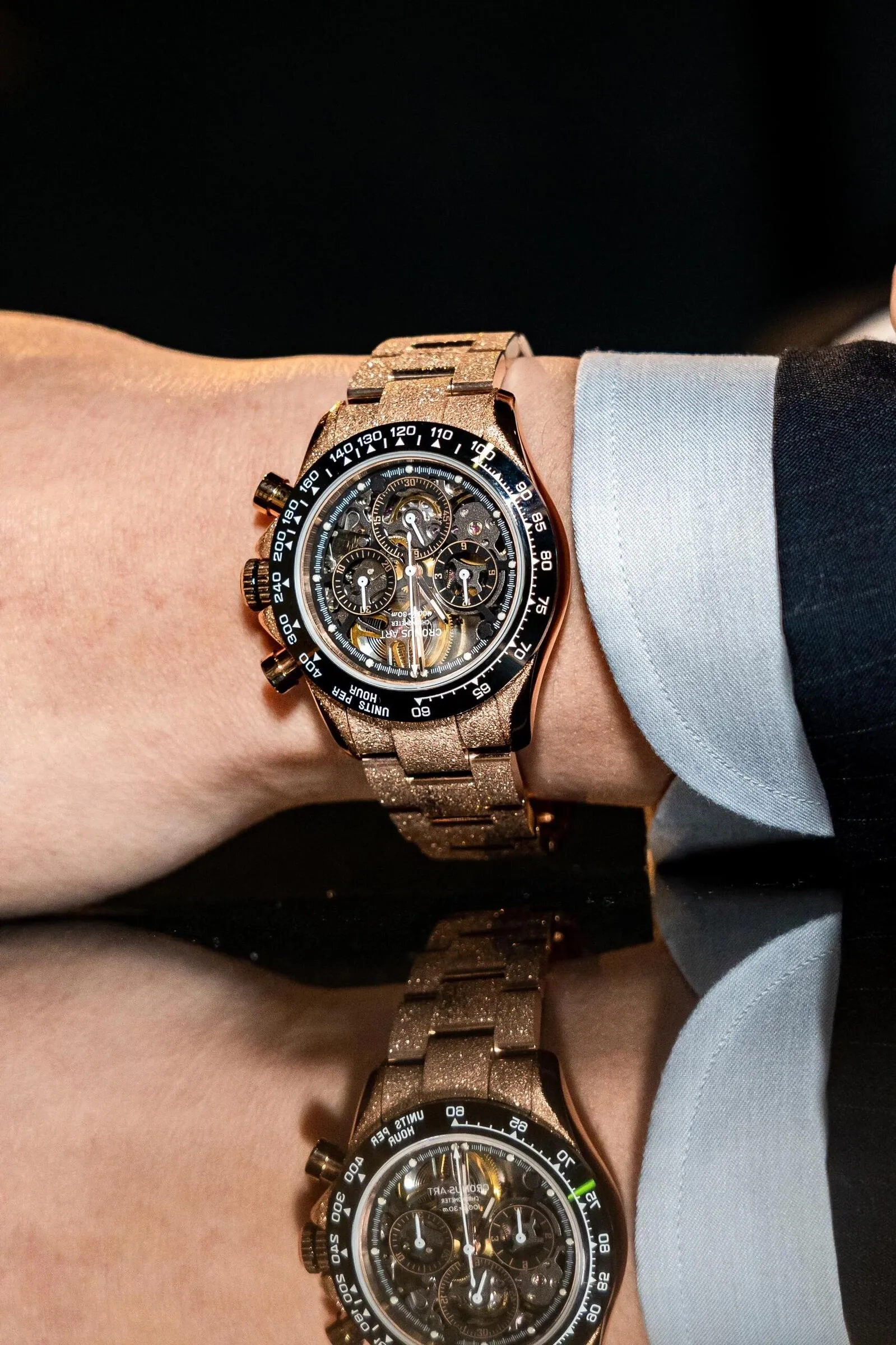 Копия часов CronusArt Stinless Steel Watch CM015-012 Арт.CA-0444
