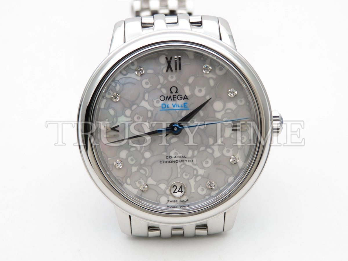 Копия часов Omega De Ville Prestige Co‑Axial Chronometer Orbis Edition 32mm 424.10.33.20.55.004 Арт.OM-0500