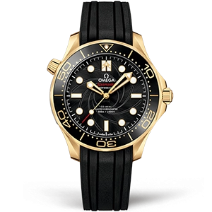 Копия часов Omega Seamaster Diver 300m Co-axial Chronometer James Bond Limited Edition No Date 42mm 210.62.42.20.01.001 Арт.OM-0834