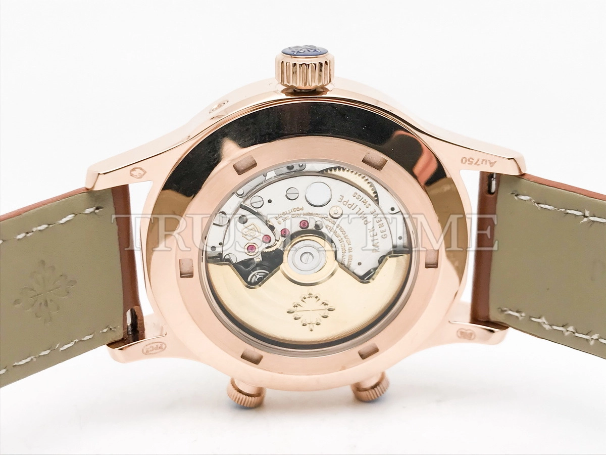 Копия часов Patek Philippe Calatrava Pilot Travel Time 42mm 5524R-001 Арт.PP-0437