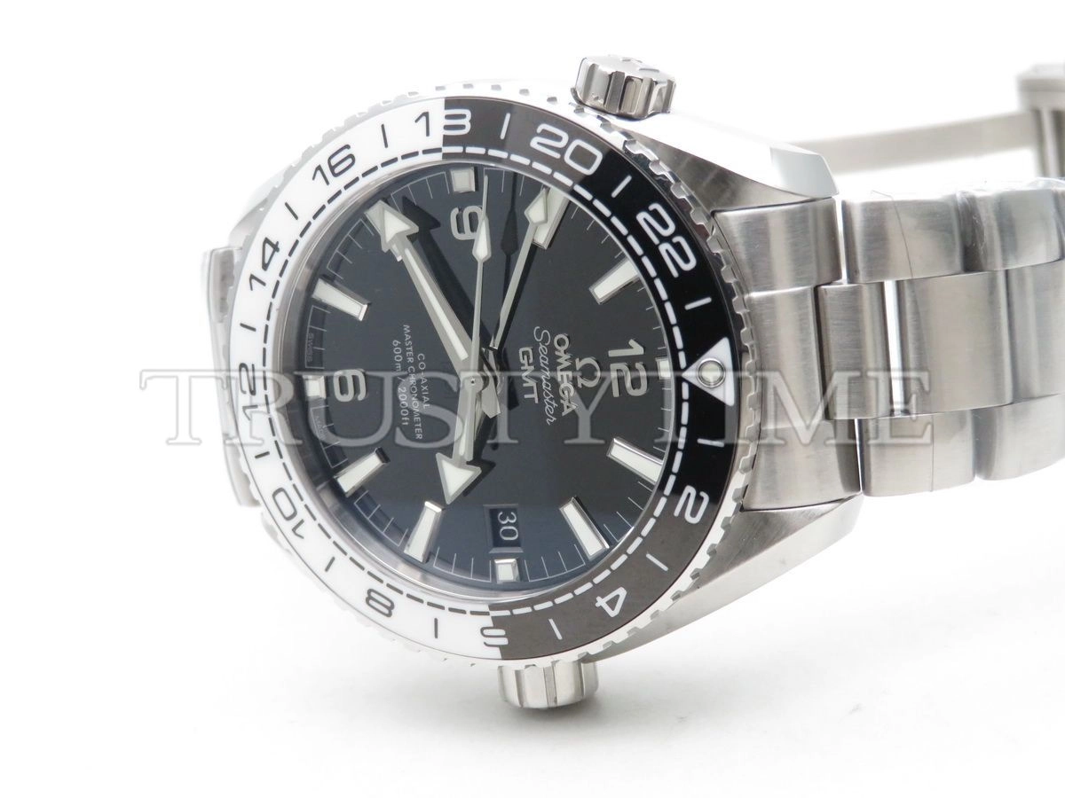 Копия часов Omega Seamaster Planet Ocean 600m Co‑Axial Master Chronometer GMT 43.5mm 215.30.44.22.01.001 Арт.OM-0646
