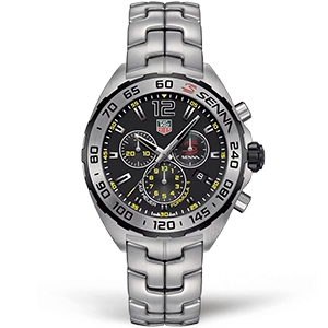Копия часов Tag Heuer Formula 1 Chronograph Quartz Senna 43mm CAZ1013.BA0883 Арт.TG-0631