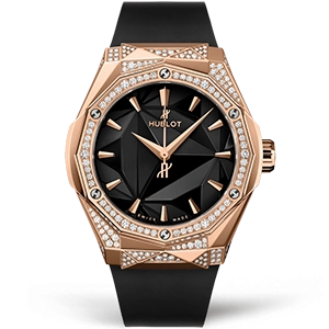 Копия часов Hublot Classic Fusion Orlinski King Gold Pave 550.OS.1800.RX.1804.ORL19 Арт.HB-1194