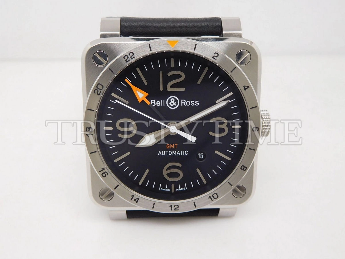 Копия часов Bell & Ross BR 03-93 GMT BR0393-GMT-ST/SCA Арт.BR-0249