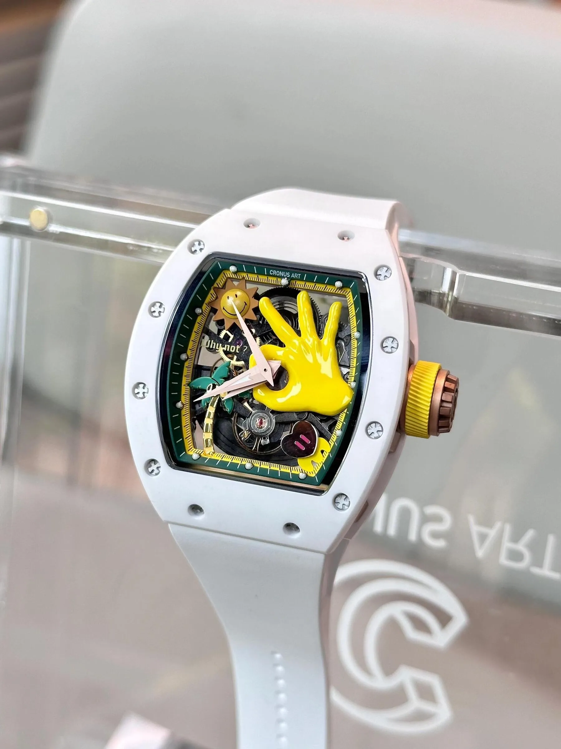 Копия часов CronusArt Ceramic Watch CM007-005 Арт.CA-0406