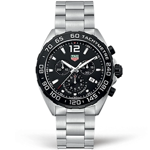 Копия часов Tag Heuer Formula 1 Chronograph Quartz 43mm CAZ1010.BA0842 Арт.TG-0320