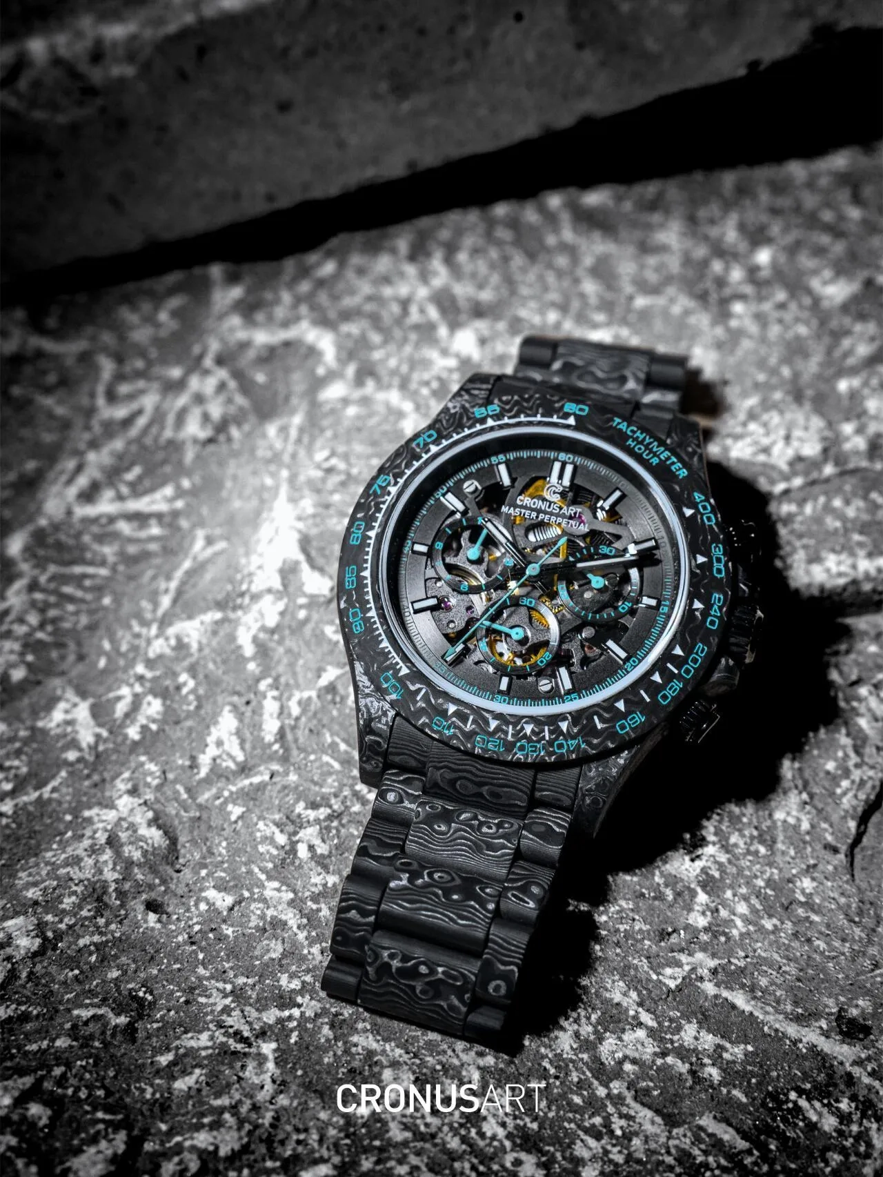Копия часов CronusArt NTPT Carbon Fiber Watch Limited edition CM016-027 Арт.CA-0445