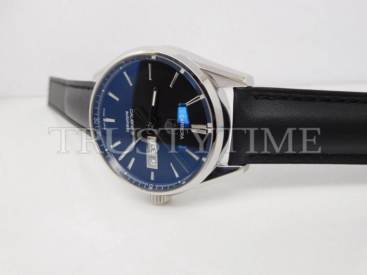 Копия часов Tag Heuer Carrera Calibre 5 Day Date 41mm WAR201A.FC6266 Арт.TG-0436