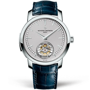 Копия часов Vacheron Constantin Traditionnelle Tourbillon 44mm 6500T/000P-9949 Арт.VC-0225