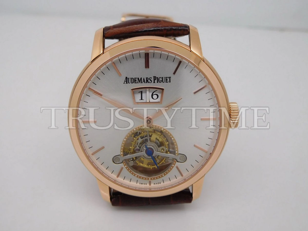 Копия часов Audemars Piguet Jules Tourbillon Grande Date 26559OR.OO.D088CR.01 Арт.AP-0650