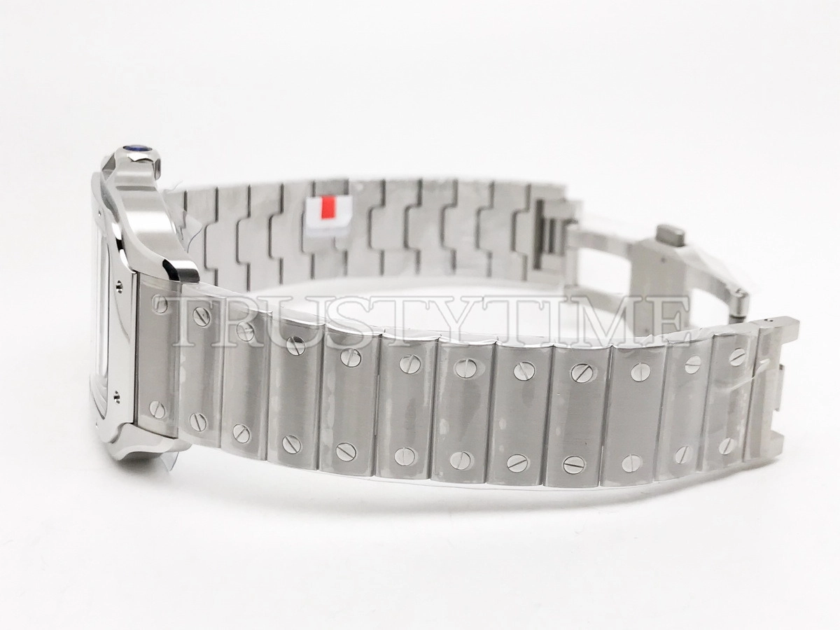 Копия часов Cartier Santos de Cartier Large Skeleton 40mm WHSA0019 Арт.CR-0989