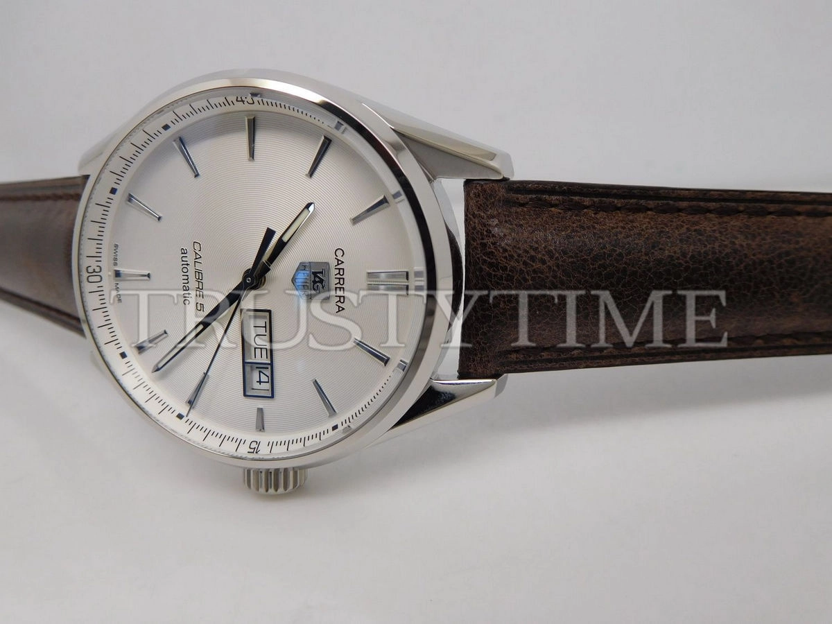 Копия часов Tag Heuer Carrera Calibre 5 Day Date 41mm WAR201B.FC6291 Арт.TG-0434