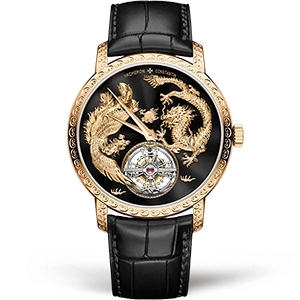 Копия часов Vacheron Constantin Traditionnelle Tourbillon Phoenix and the Dragon 6040T/000R-B961 Арт.VC-0425