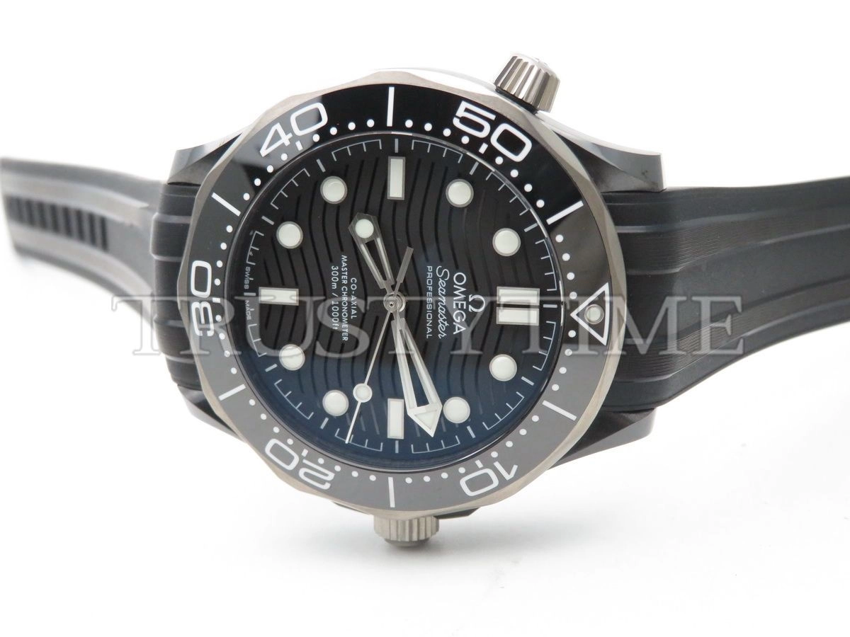 Копия часов Omega Seamaster Diver 300m Co Axial Master Chronometer 43,5mm 210.92.44.20.01.001 Арт.OM-0671