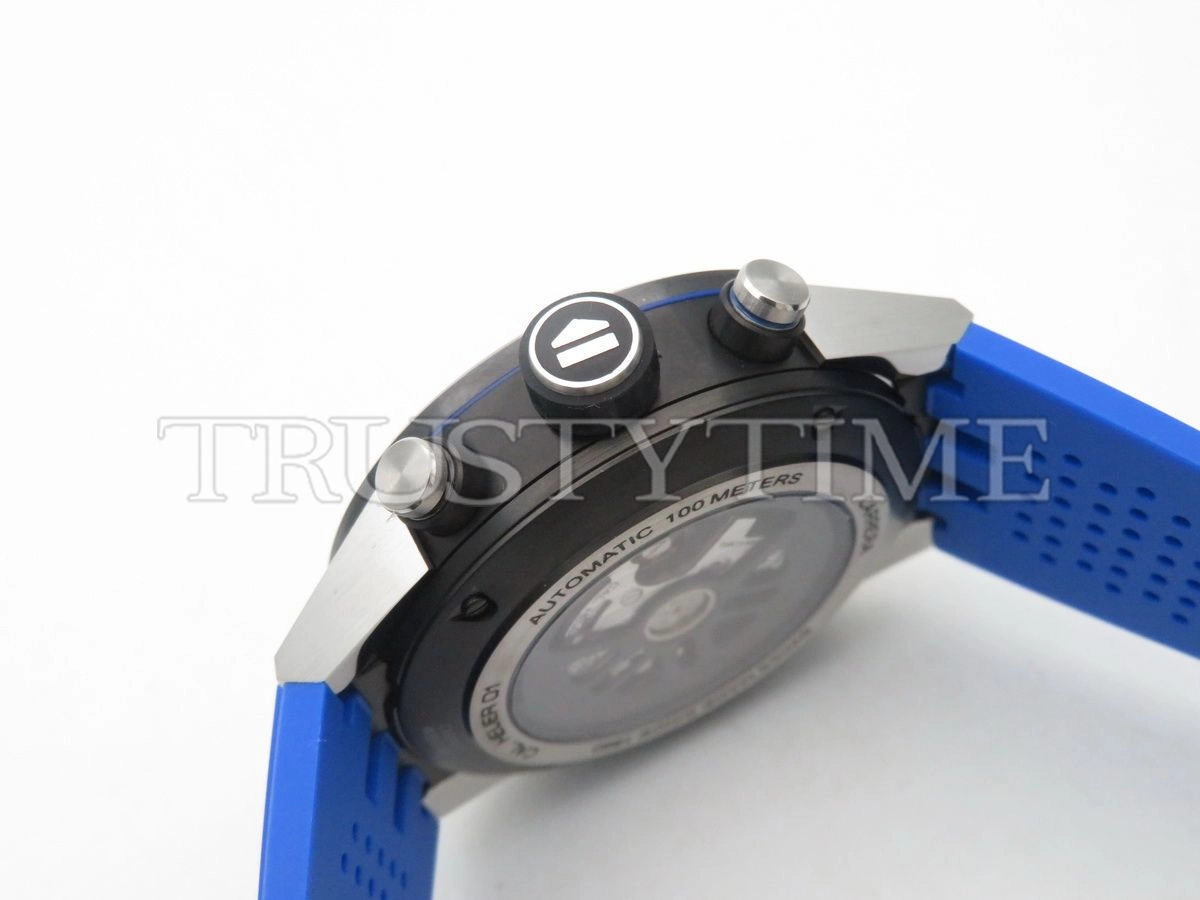 Копия часов Tag Heuer Carrera Calibre HEUER 01 Chronograph 45mm CAR2A1T.FT6052 Арт.TG-0400