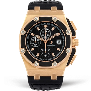 Копия часов Audemars Piguet Royal Oak Offshore Juan Pablo Montoya 26030RO.OO.D001IN.01 Арт.AP-0863
