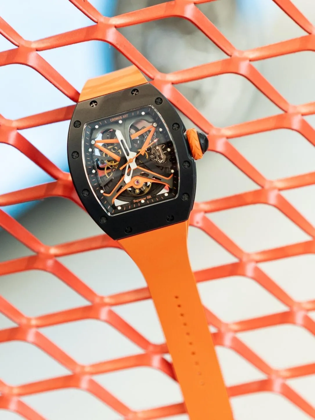 Копия часов CronusArt Carbon Watch CM09-019 Арт.CA-0432