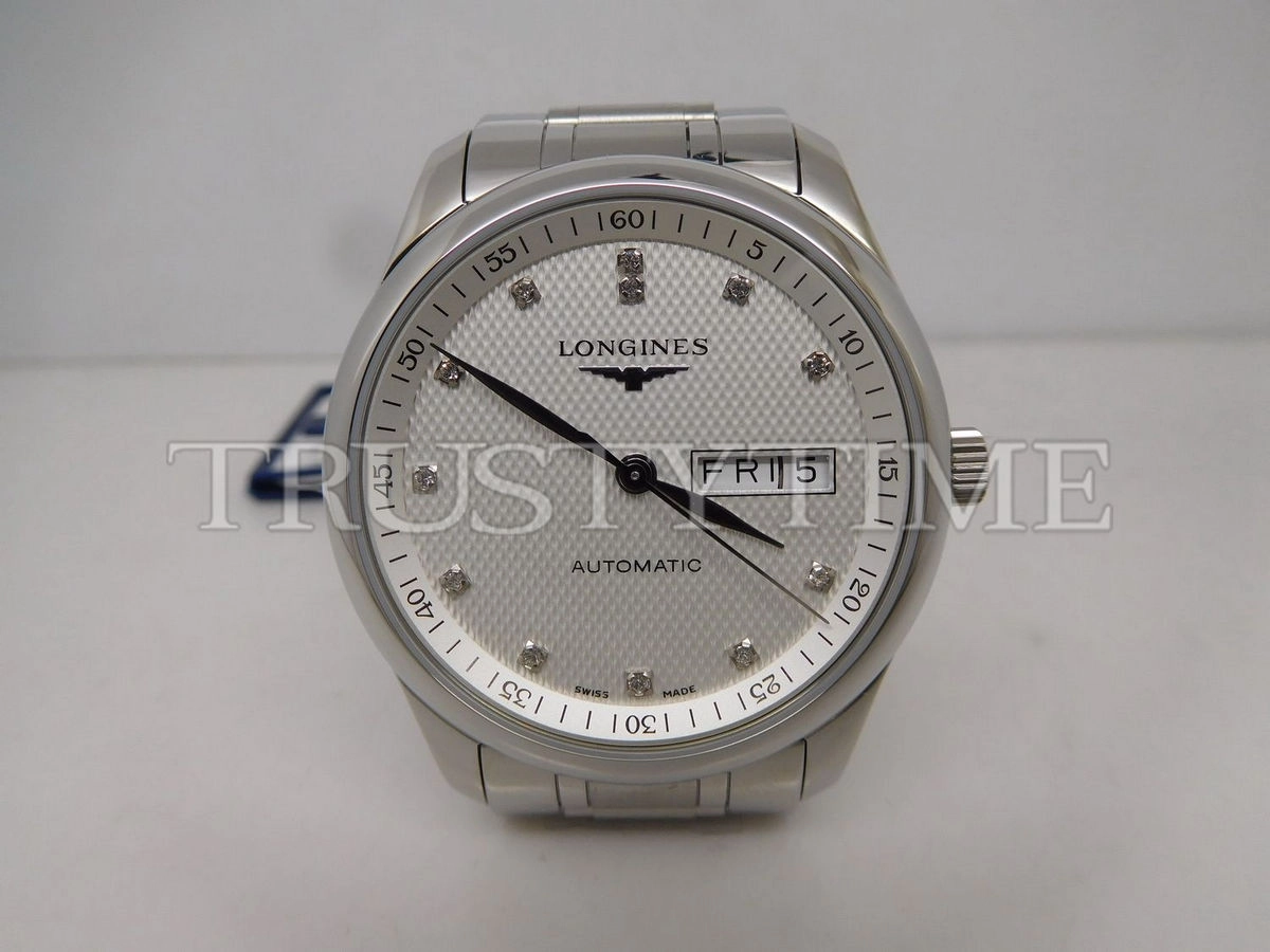 Копия часов Longines Master Collection Day Date 38mm L2.755.4.77.6 Арт.LN-0272