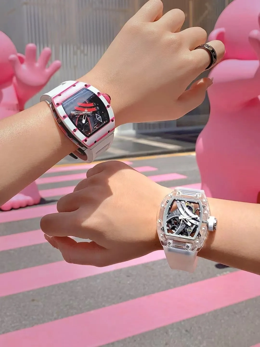 Копия часов CronusArt NTPT Carbon Fiber Watch CM06-P Арт.CA-0404