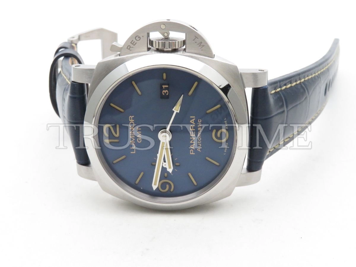 Копия часов Panerai Luminor 1950 3 Days GMT Automatic 44mm PAM01033 Арт.PN-0805