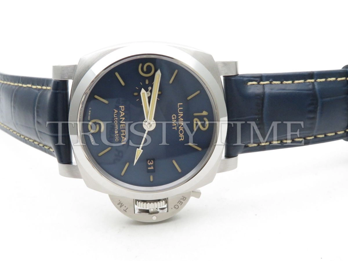 Копия часов Panerai Luminor 1950 3 Days GMT Automatic 44mm PAM01033 Арт.PN-0805