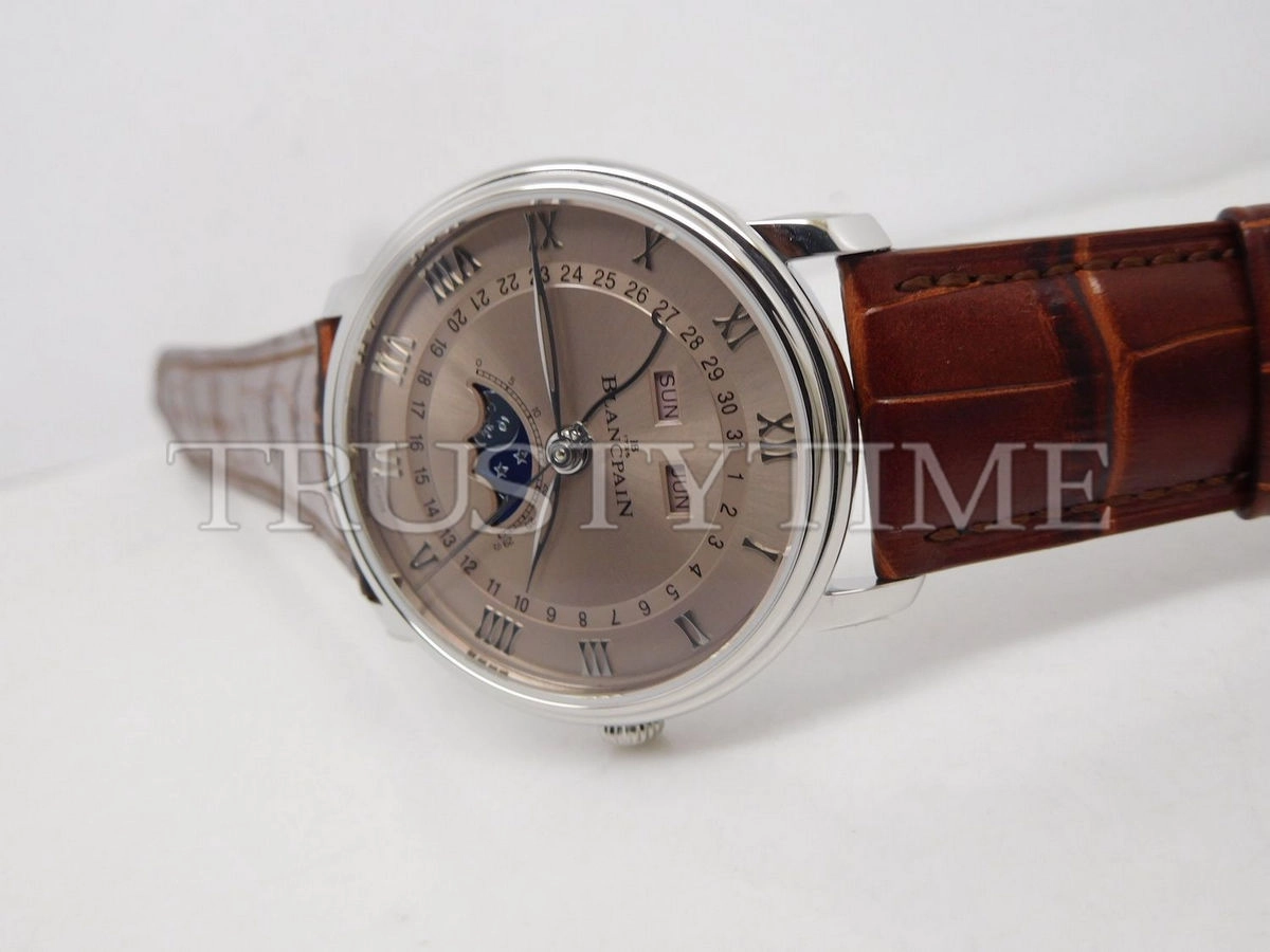 Копия часов Blancpain Villeret Quantième Complet 6654-1504-55A Арт.BP-0329