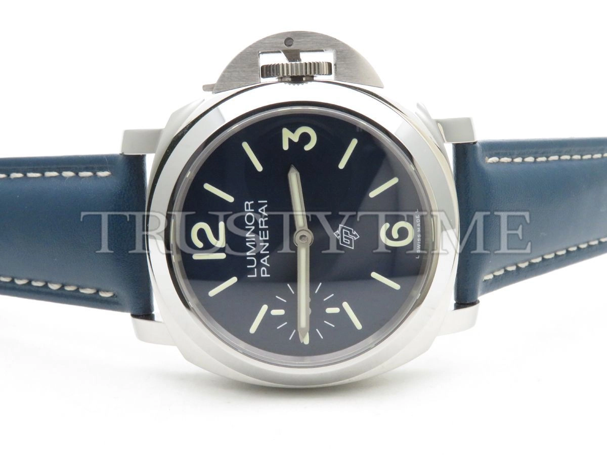 Копия часов Panerai Luminor Marina Logo Blu Mare 44mm PAM01085 Арт.PN-0814